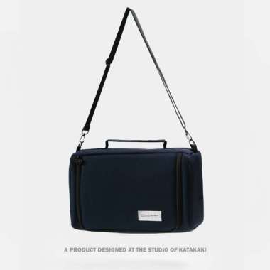 Tas Sepatu Olahraga Dual Mode Cordura D1000 Navy Blue