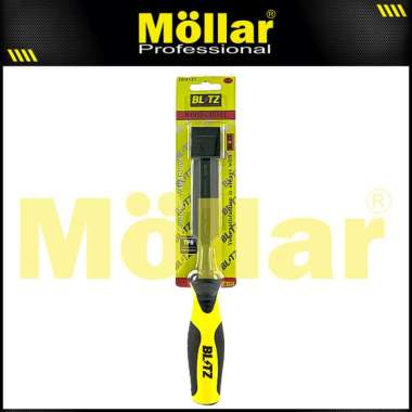 BLITZ D04131 Tatah Kayu 1" Gagang TPR Alat Ukir Pahat Wood Chisel