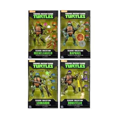 Playmates Set of 4 TMNT Teenage Mutant Ninja Turtles Classic Collection Action Figure