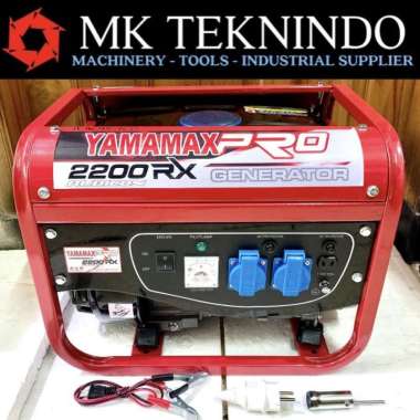Mesin Generator Listrik Genset 2200 Gasoline 1000 Watt 4 Tak Bensin