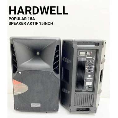 Speaker Aktif HARDWELL Popular 15A 15 inch ORIGINAL 2 Pcs Sepasang