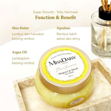 Miss Daisy Luxurious Muguet & Musk French Perfume Hair Mask BPOM 250ml