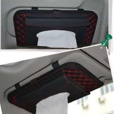 Tempat Tissue Dan CD Sunvisor Mobil 2 in 1 Mobilio