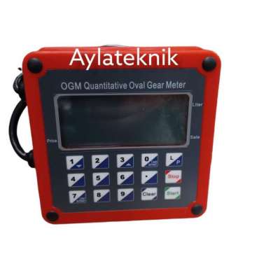flowmeter Digital OGM D 25,oval gear flowmeter 1"