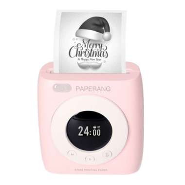 PAPERANG P2S - Mini Bluetooth Thermal Photo Printer 300DPI Upgrade P2 Pink Pink