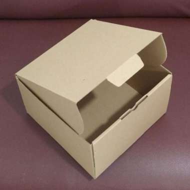 Kardus packing box pizza / die cut uk 40x40x12 BAHAN B FLUTE