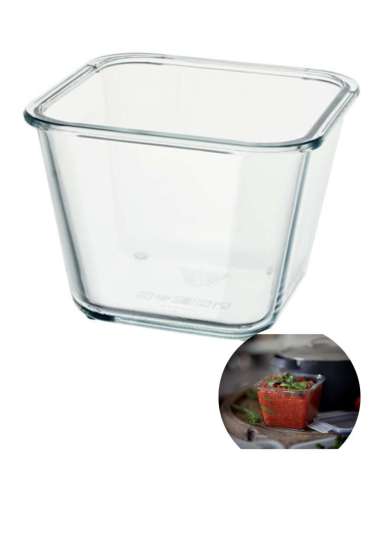Wadah Kaca Untuk Oven Microwave Tempat Penyimpanan Makanan Wadah Makanan Kaca 1.2l IK365 Glass Food 