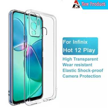 CASE INFINIX HOT 12 PLAY NFC / INFINIX HOT 12 PLAY CLEAR HD PREMIUM CASING CAMERA PROTECTION INFINIX