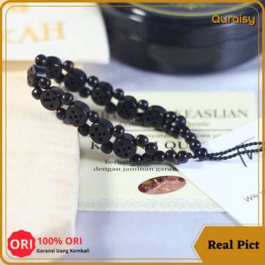 Gelang Kokka Kancing Baju Untuk Kesehatan Bersertifikat Asli Kaukah Hitam