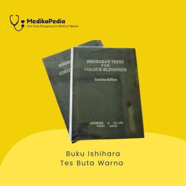 Buku Ishihara / Buku Tes Buta Warna / 14 Plates
