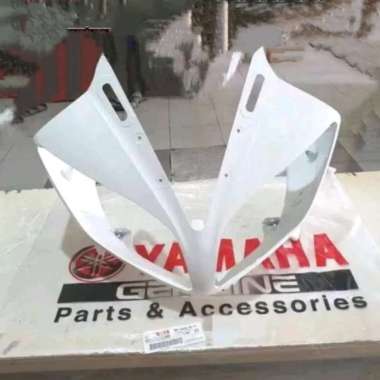 BATOK DEPAN COVER LAMPU R15 V2 PUTIH ORIGINAL YGP