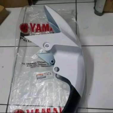 SPAKBOR DEPAN YAMAHA VIXION R PUTIH ORIGINAL YGP