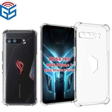 ASUS ROG PHONE 3 CASE ANTI CRACK SOFTCASE CLEAR SILICON CAMERA PROTEC