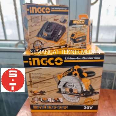 CSLI1651 CORDLESS CIRCULAR SAW BLADE MINI 6,5" 20V 5AH FCLI2003 INGCO