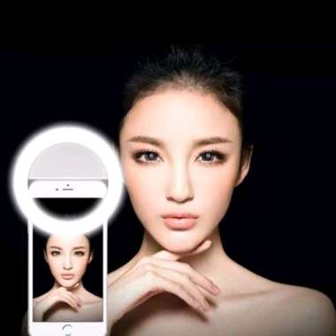 Lampu Selfie / Ring Light Led / Ring Light mini Lampu Jepit foto