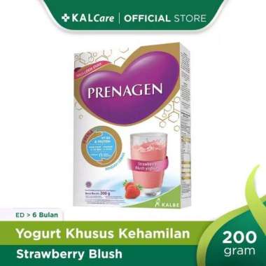 Promo Harga PRENAGEN Yoghurt Strawberry 200 gr - Blibli