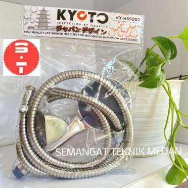 KY-HSS002 HAND PEGANGAN KEPALA + SELANG SHOWER MANDI SET KYOTO HSS 002