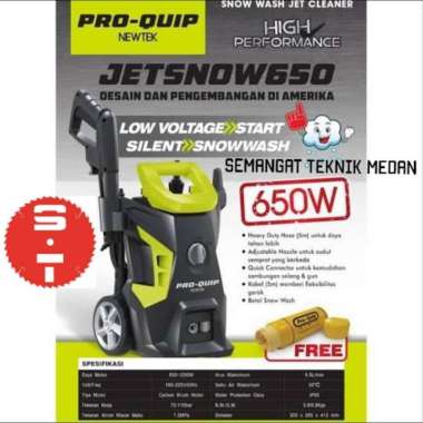 MESIN STEAM CUCI SALJU MOBIL MOTOR JET CLEANER SNOW WASH PROQUIP 650