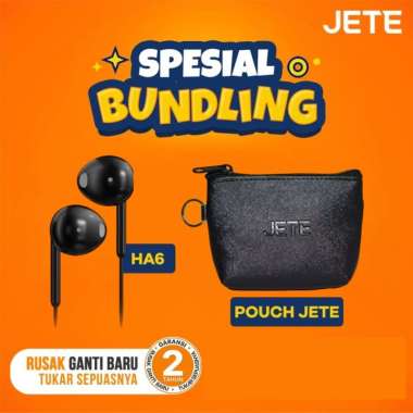 JETE Bundling Headset JETE HA6 + Pouch