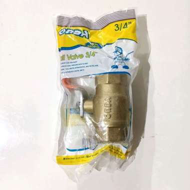 Stop kran kuningan Onda 3/4" / Ball valve onda 3/4inch