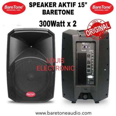 Speaker Aktif BareTone MAX 15MA MAX 15 MA MAX15 MA 15 Inch ( 2 Pcs )