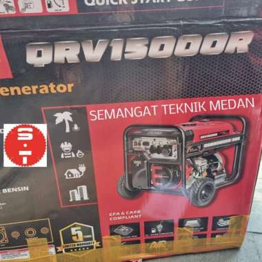 QRV15000R GENSET GENERATOR LISTRIK BENSIN 9000 WATT PRO-QUIP PROQUIP