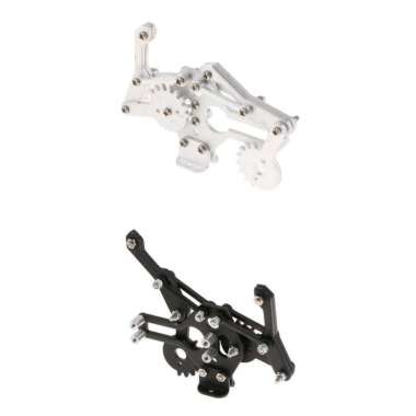 Manipulator Mechanical Arm Paw Gripper Aluminum Robot Arm Black