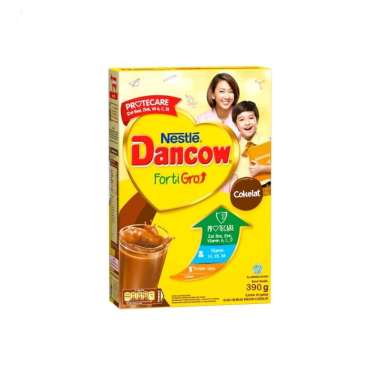 Promo Harga Dancow FortiGro Susu Bubuk Instant Cokelat 400 gr - Blibli