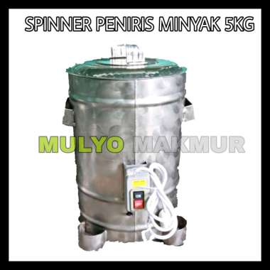 SPINNER PENIRIS MINYAK 5KG