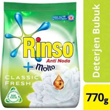 Rinso Molto Anti Noda Classic 770 gr / Rinso Anti Noda + Molto 770gr