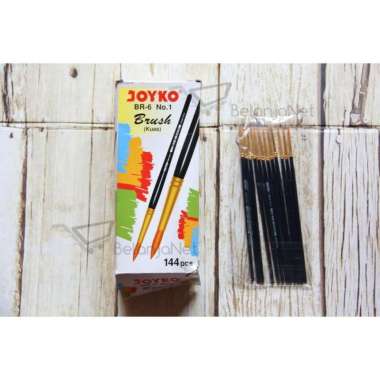 Brush BR-6 no.1| Kuas Cat Air Cat Minyak Cat Acrylic Joyko