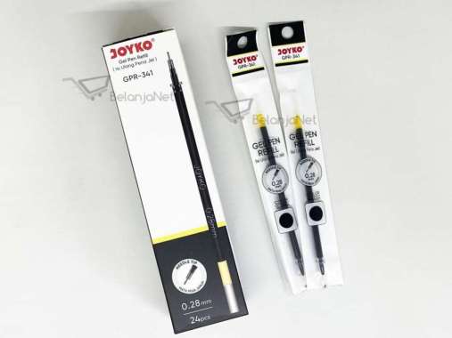 Gel Pen Refill | Isi Ulang Pen | Isi Pulpen Joyko GPR-341 0.28 mm