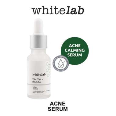 WHITELAB ACNE SERUM WAJAH JERAWAT WHITE LAB TEA TREE CENTELLA ASIATICA CICA