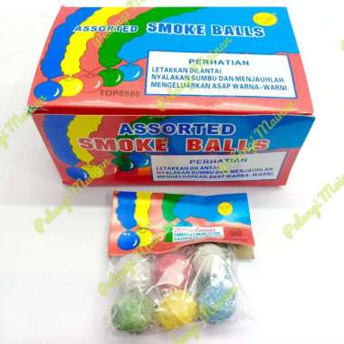 Kembang Api Smoke Balls - Bola Asap (6butir)
