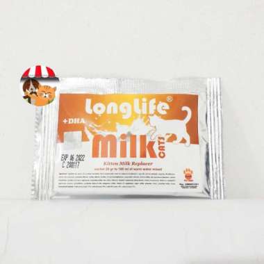 Susu Longlife Kitten Milk Replacer sachet - Susu Anak/Bayi Kucing