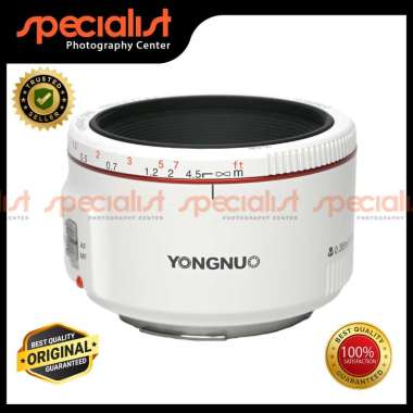Yongnuo YN 50mm F1.8 II For Canon White