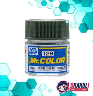 Mr. Hobby Mr. Color Model Kit Paint – Dark Green(Nakajima) C129