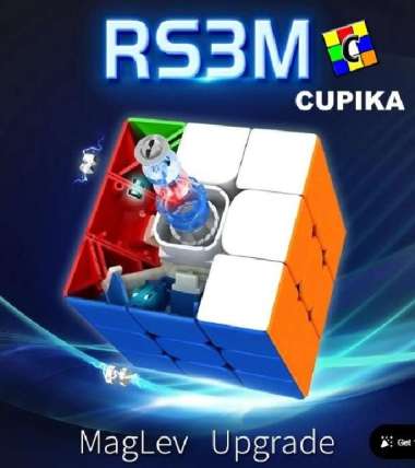 Rubik 3x3 MoYu RS3M MAGLEV 2021 3x3 RS3 M Magnetic 3x3x3 Stickerless