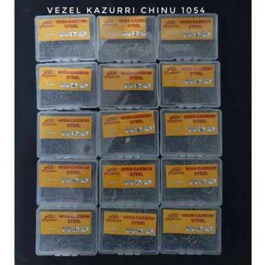 hook kail pancing Carbon steel 1054 Marusode 1 box 100 pc kotak kecil 1