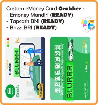 Kartu eMoney eToll Tapcash BRIZZI edisi Ojol - Custom Print BRIZZI BRI
