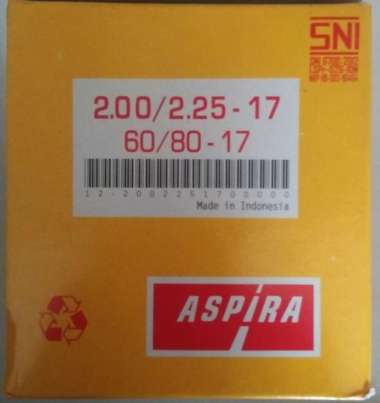 Ban dalam 200/225-17 / 60/80-17