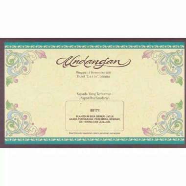 Undangan Blangko Erba 88171
