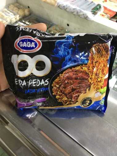 Promo Harga Gaga 100 Extra Pedas Goreng Lada Hitam 85 gr - Blibli
