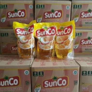 sunco minyak goreng 2 liter 1 dus