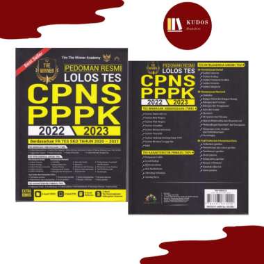 BUKU PEDOMAN RESMI LOLOS TES CPNS PPPK 2022/2023
