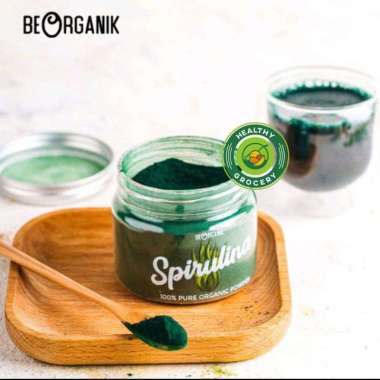 Beorganik Spirulina Powder 80gr / Masker Bubuk Spirulina