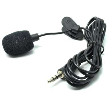 Mic Kecil Clip 3.5Mm Untuk Hp / Laptop / Tablet Pc