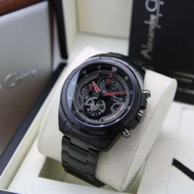 JAM TANGAN PRIA ALEXANDRE CHRISTIE ORIGINAL AC 6622 MC Black Red