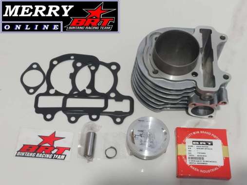 Paket Bore Up BRT 1604 Blok Piston 54.50 Beat POP Street Scoopy ESP Beat ECO Blok Gasket