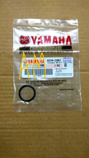 ORING SWITCH NETRAL F1ZR ALFA SIGMA 93210-228G1 ASLI ORIGINAL YAMAHA